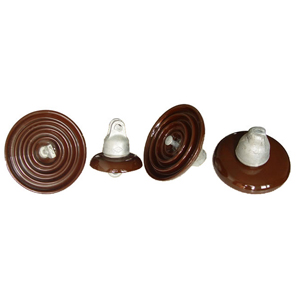 High Voltage Line Disc Type Suspension Porcelain Insulators